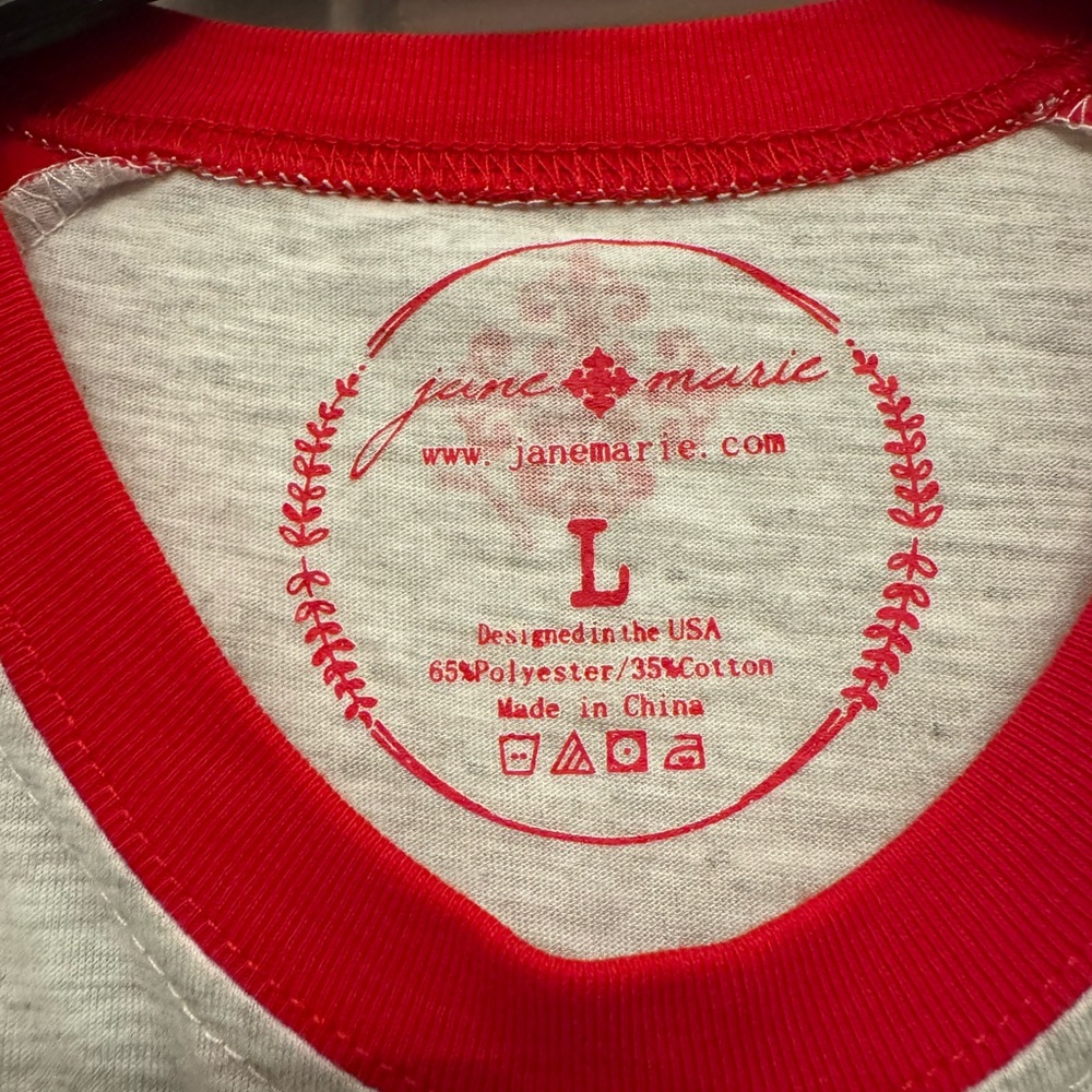 Girls Jane Marie Christmas Long Sleeve Tee - Picture 2 of 5
